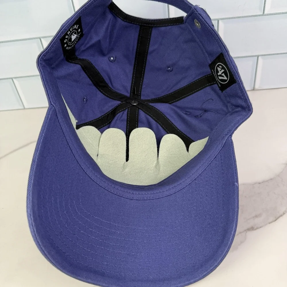 Texas Rangers Hat Cap Strap Back Mens One Size‎ Blue White MLB Baseball Dad Hat